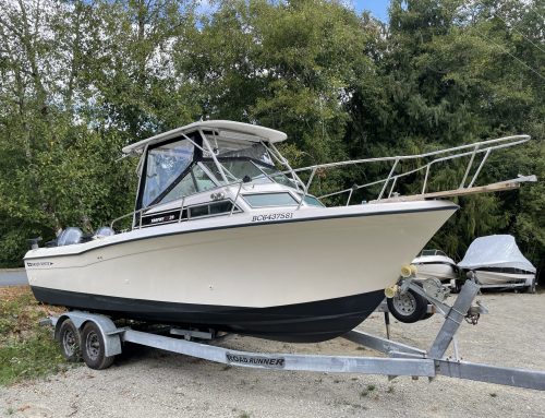 1987 Grady-White Trophy 25 – Re-powered, Restored and Ready to go! $69,000 o.b.o.
